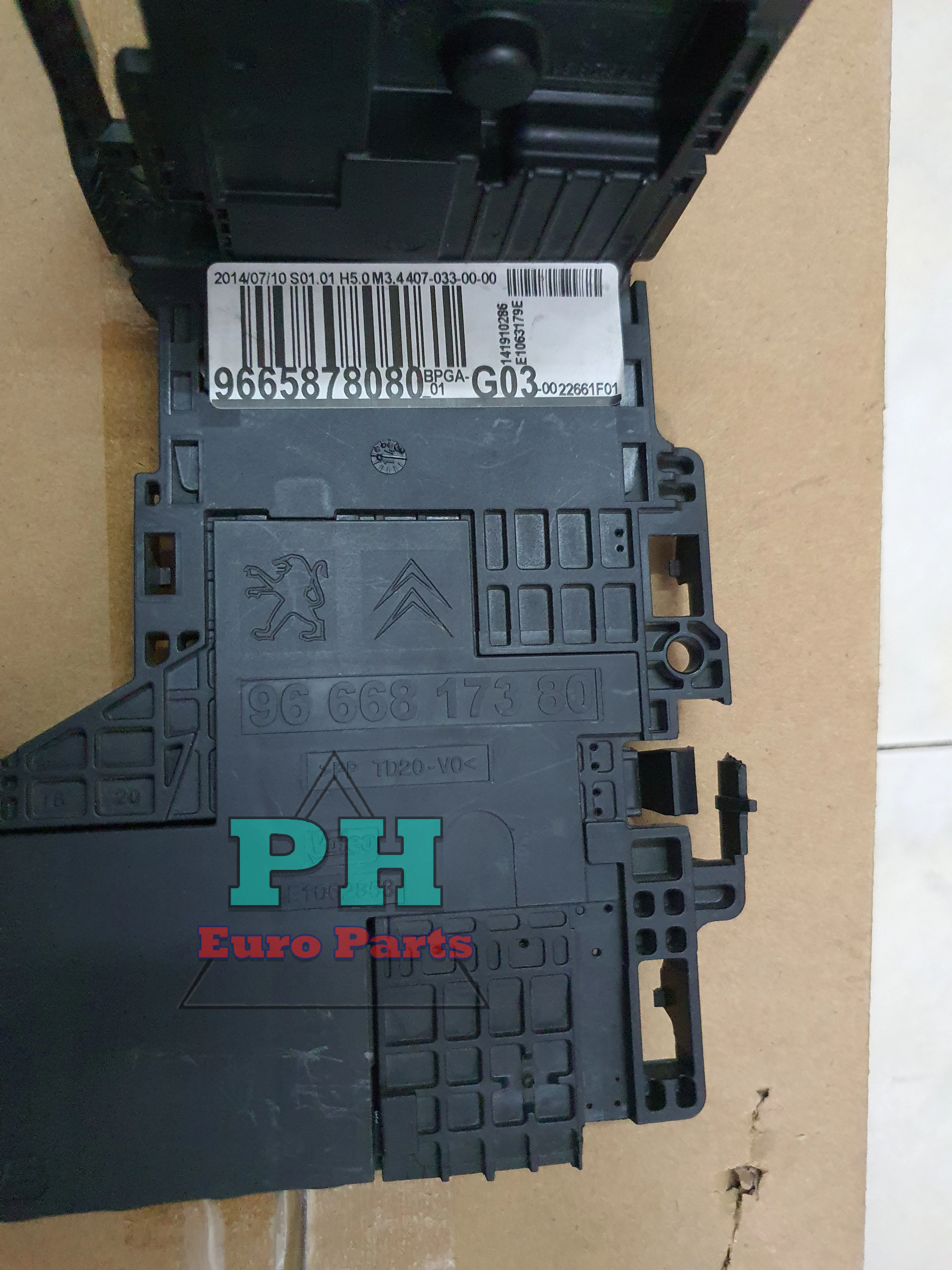 Hộp cầu chì Peugeot 508 (hộp điêu khiển dòng điện ắc quy Peugeot 508) 9665878080 966817380 96 658 780 80 96 668 173 80